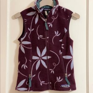 Patagonia Floral Synchilla Vest
